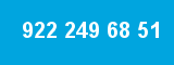 922 249 68 51 922 249 68 51